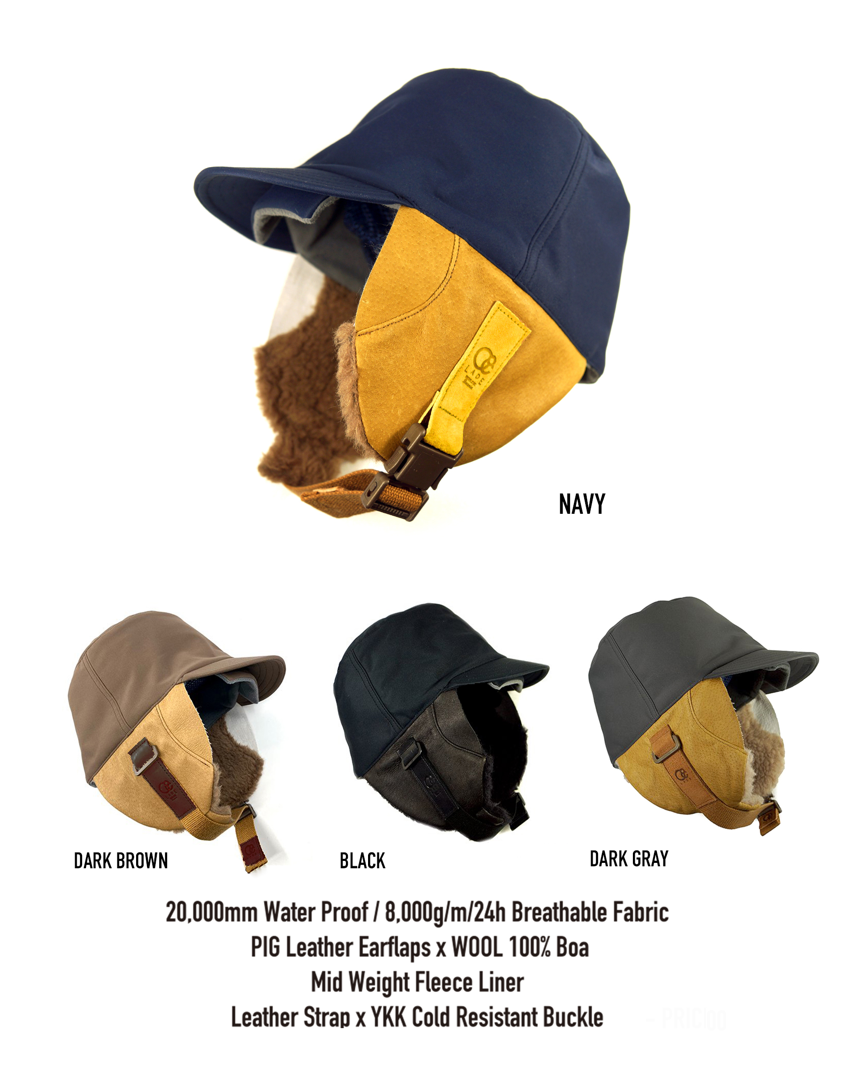 パウダーライド厳寒地対応LADEビーニーのハイパフォーマンスハイエンド