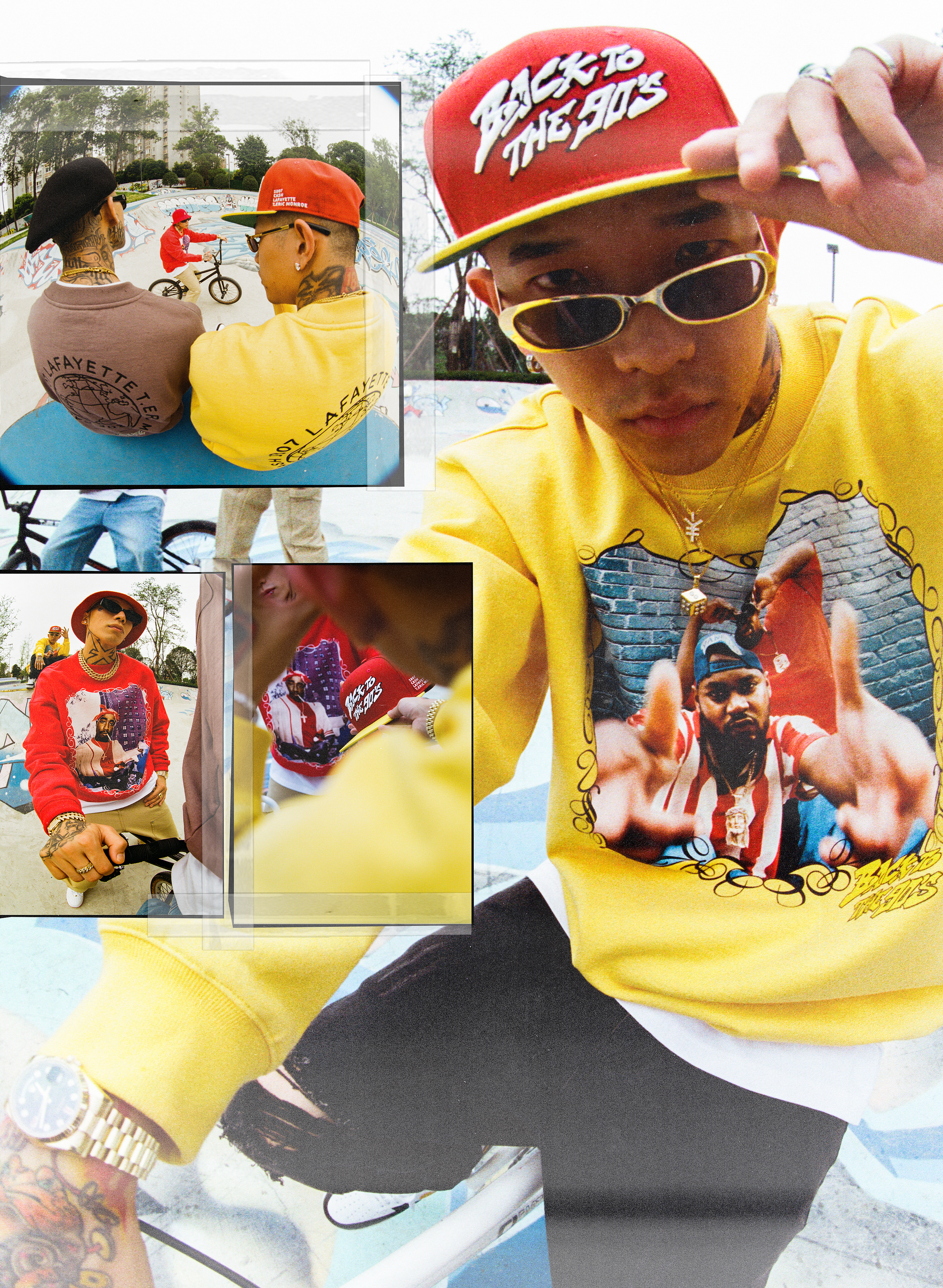 T.ERIC MONROE x LFYT x 1807 x CASH BACK TO THE 90'S Capsule