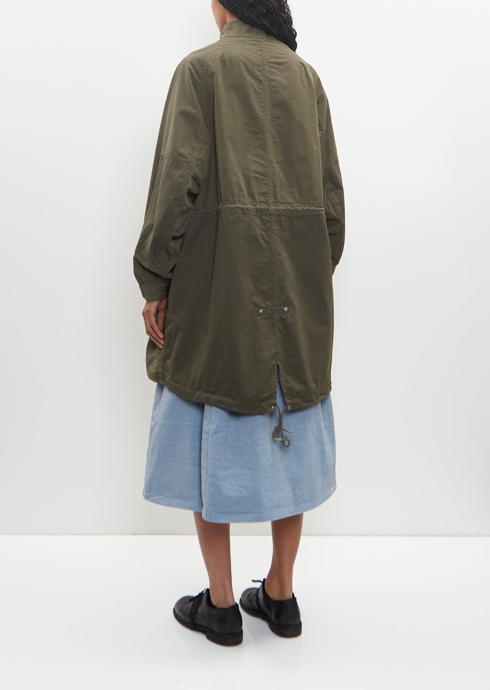 Cotton Nylon Six-Five Fishtail Parka – La Garçonne
