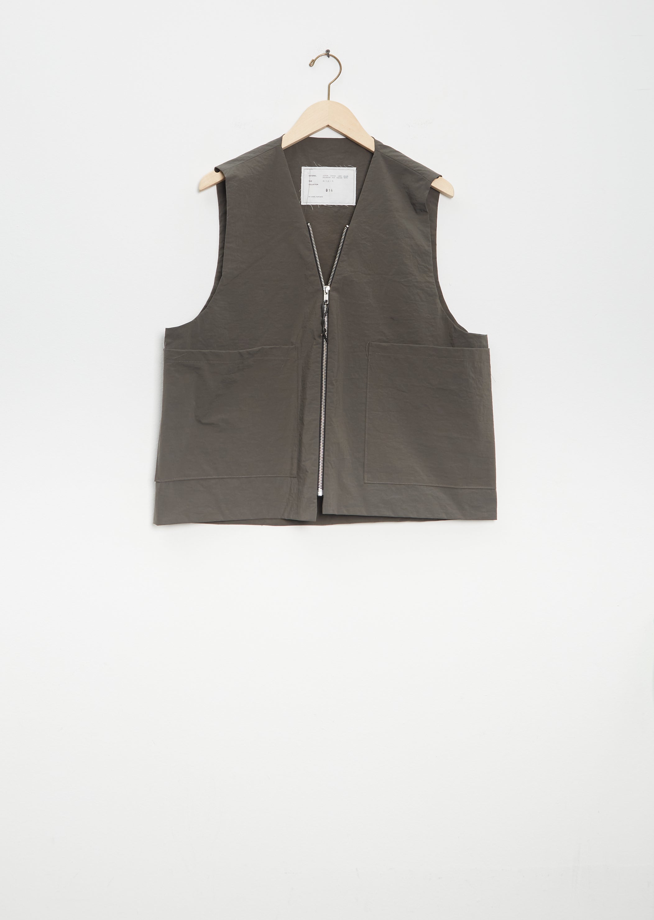 Zip Technical Vest – La Garçonne