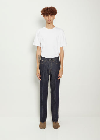 Men's Hard Twist Denim 5P Pants – La Garçonne