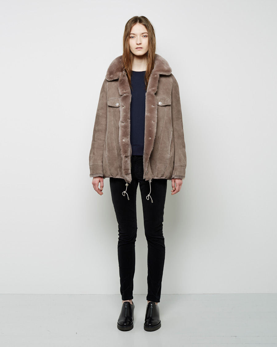 Meta Shearling Jacket – La Garçonne