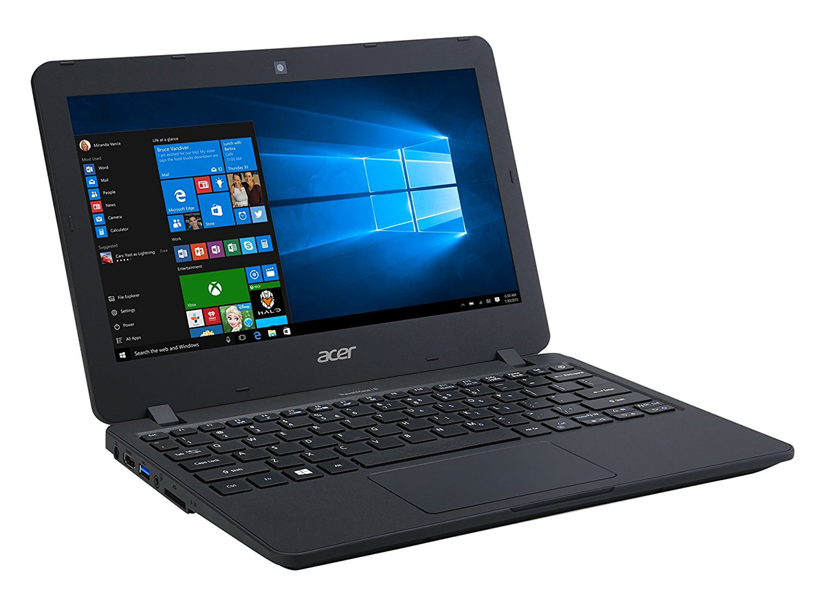 Acer TravelMate B117 - Celeron N3060 · HD Graphics 400 · 11.6”, HD