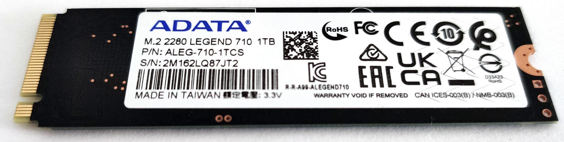 ADATA Legend 710 1TB review - performs well for its price