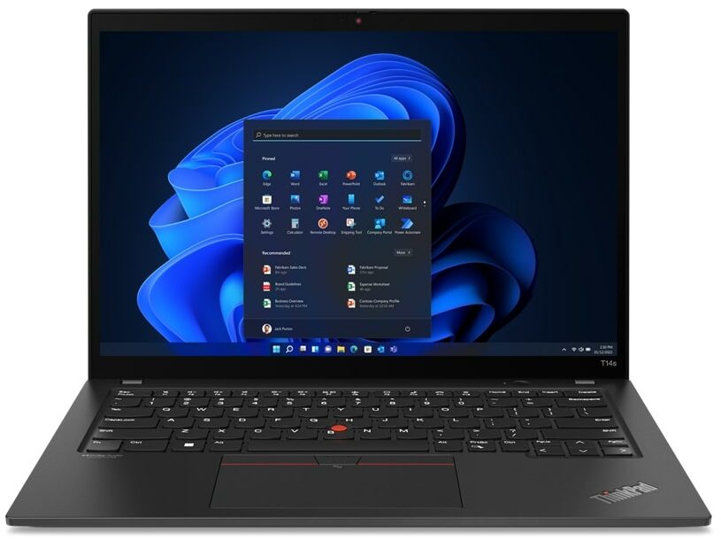 Lenovo ThinkPad T14s Gen 3 - i7-1270P · Xe Graphics G7 · 14.0