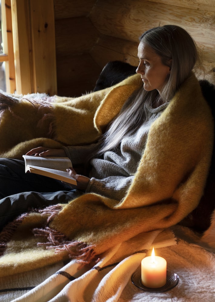 REVONTULI mohair blanket 130x170cm+fringes – LAPUAN KANKURIT（ラプ