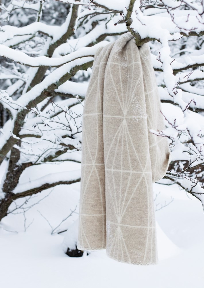 KEHRÄ blanket 130x180cm – LAPUAN KANKURIT（ラプアンカンクリ）