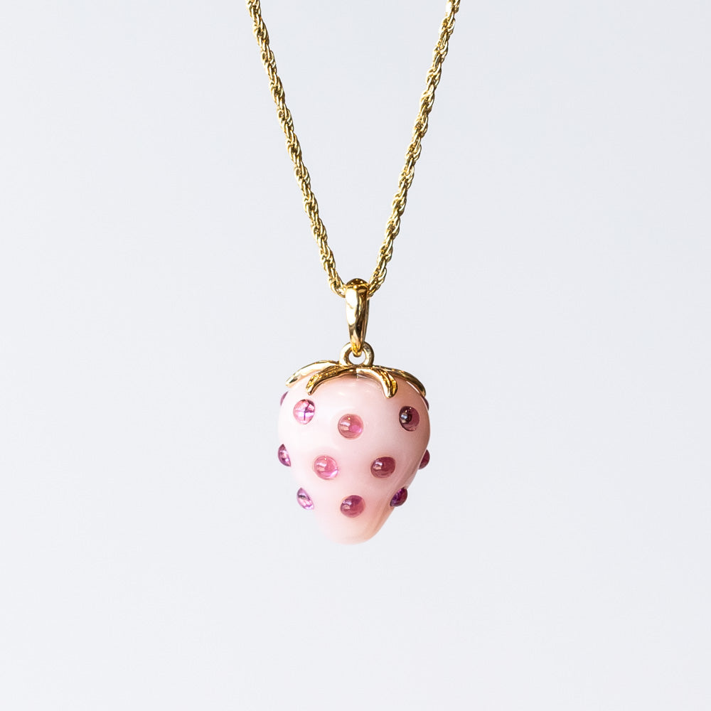 Ariel Gordon | Strawberry Pink Opal Charm – LAPIS
