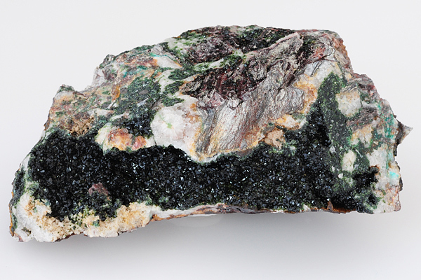 燐銅鉱 トルコ石 Libethenite Turquoise 鉱物たちの庭