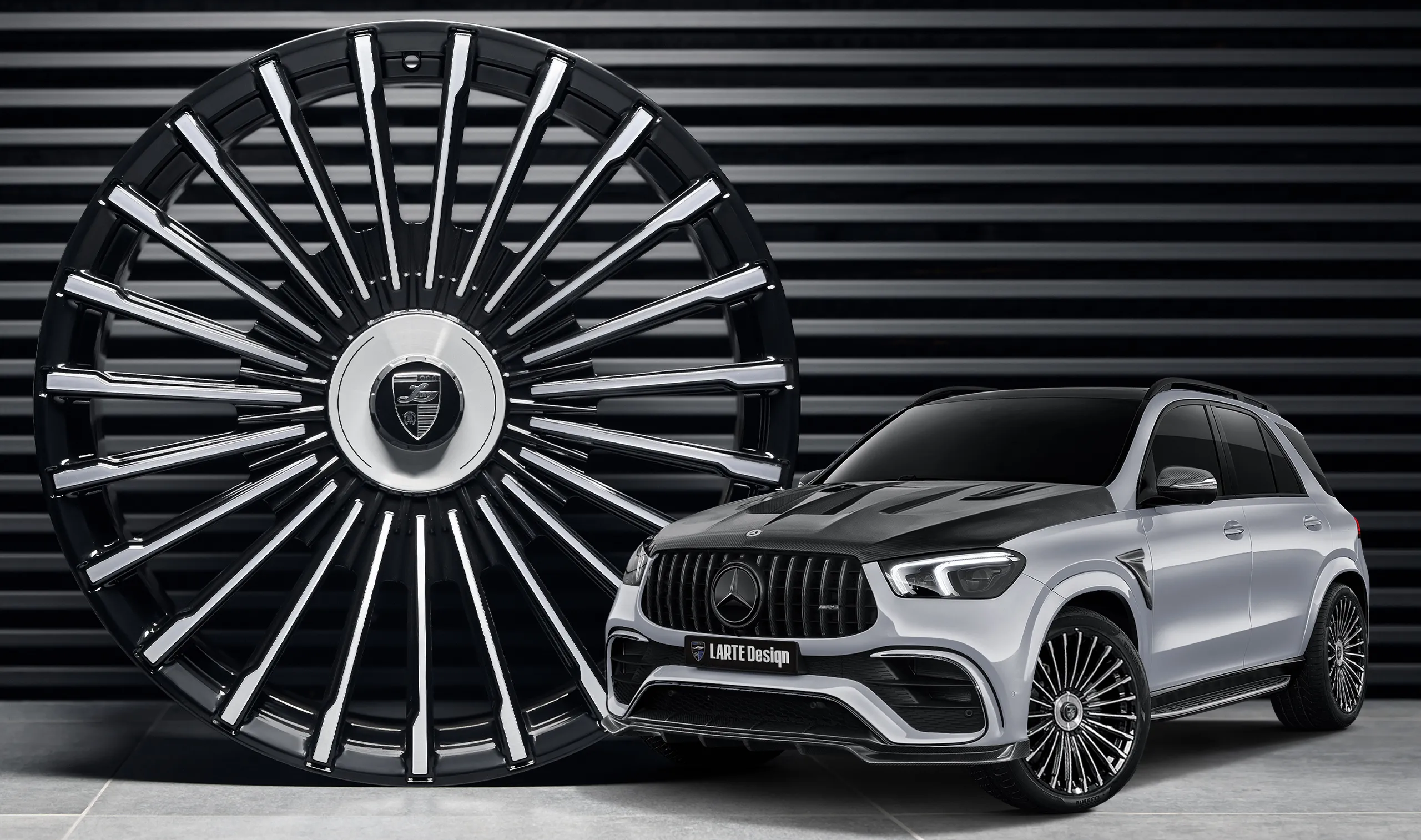 Forged Wheels for Mercedes GLE V167 AMG - Larte Design