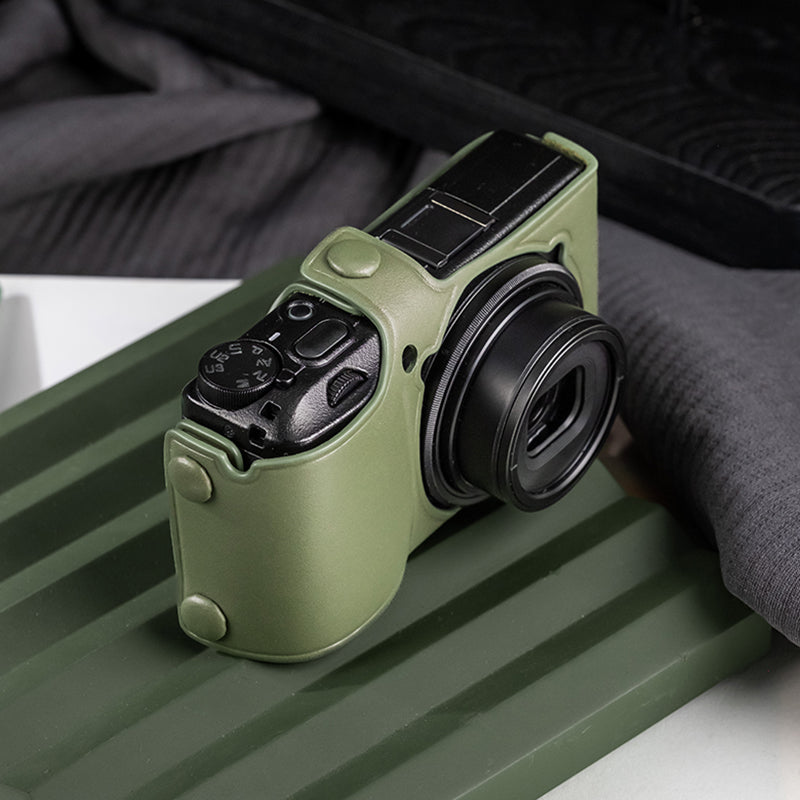 Ricoh GR Series Camera Case Fitted With Custom Italian Plant