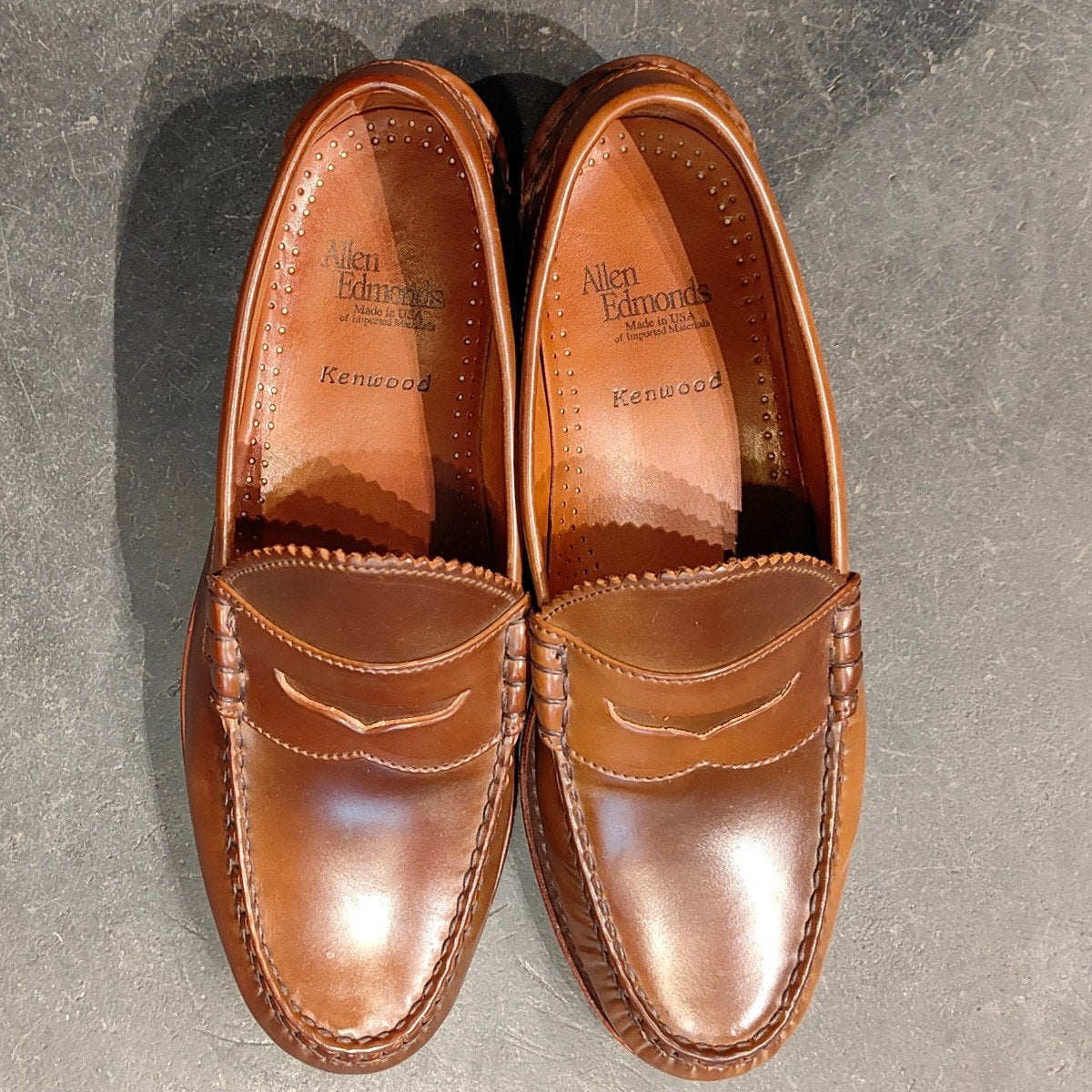 希少 使用数回【Allen Edmonds】アレンエドモンズ ケンウッド ビーフ