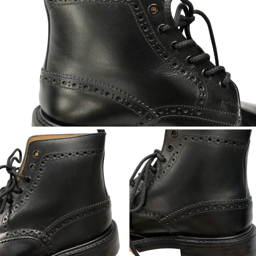 Tricker's】トリッカーズ ブーツ ブラック（黒） サイズ 8 ラスト