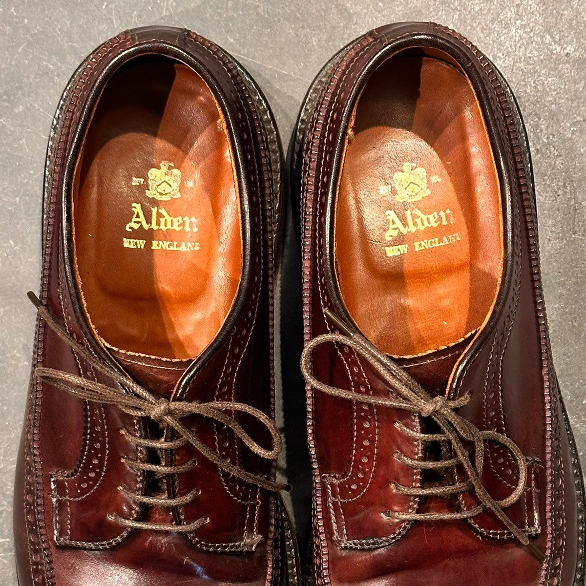 ALDEN】オールデン 975 LWB ウイングチップ コードバン ダーク