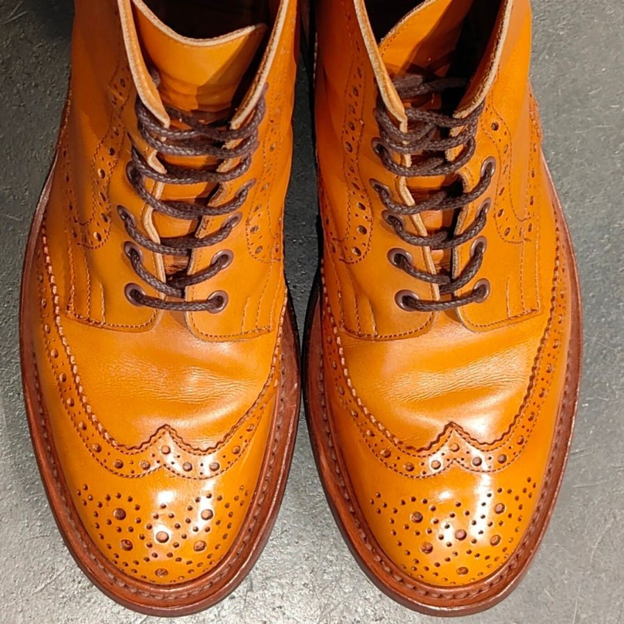 TRICKERS】トリッカーズ モールトン M2508 カントリーブーツ カーフ