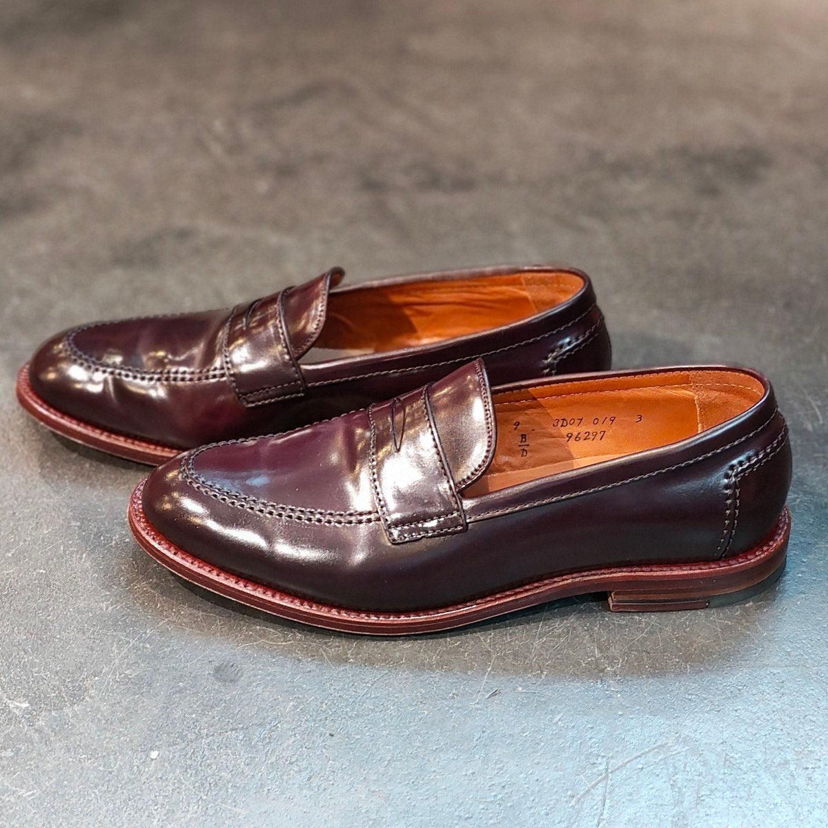 希少 試着程度 【ALDEN】オールデン×オーコネルズ 96297 ペニー