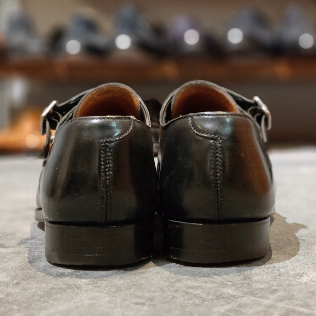 CROCKETT&JONES】クロケット&ジョーンズ セイモア ダブルモンク カーフ