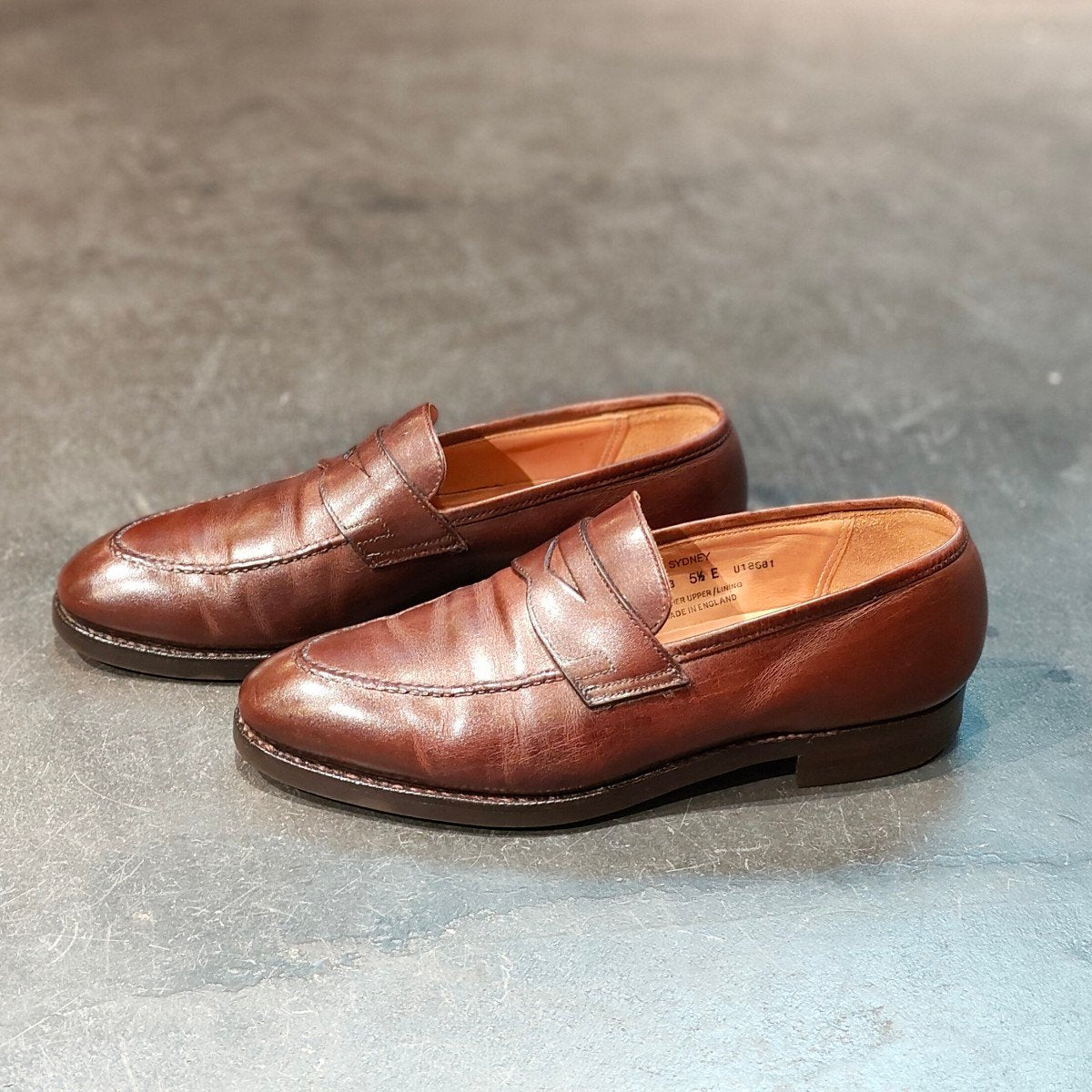 CROCKETT&JONES】クロケット&ジョーンズ SYDNEY ペニーローファー