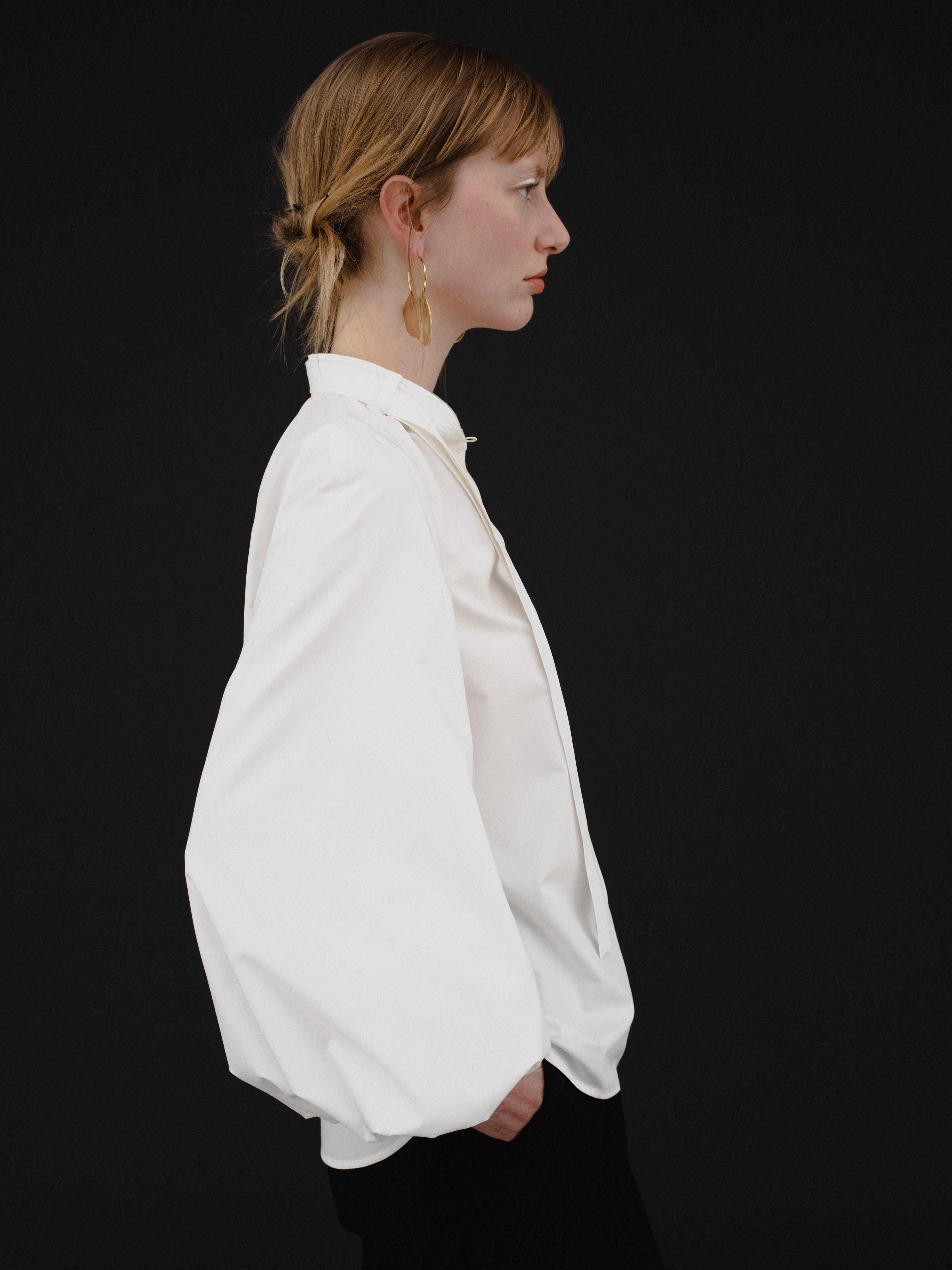 Double tie Blouse – L'AUBE BLANC