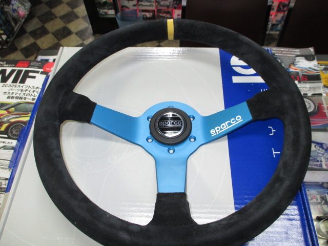 SPARCO スパルコ ステアリング L550 モンツァ ブラックスエード – ラ