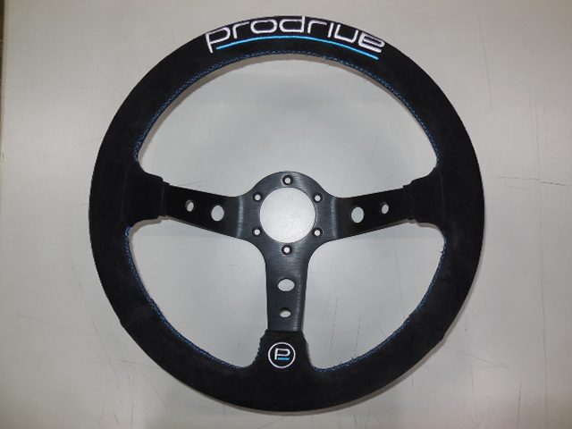 PRODRIVE ステアリング COMPETITIONモデル ディープタイプ スエード PD