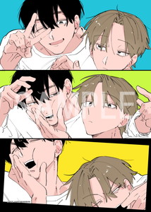 ハッピ～ワニワニ__少尉と黒髪部下 ブロマイド06