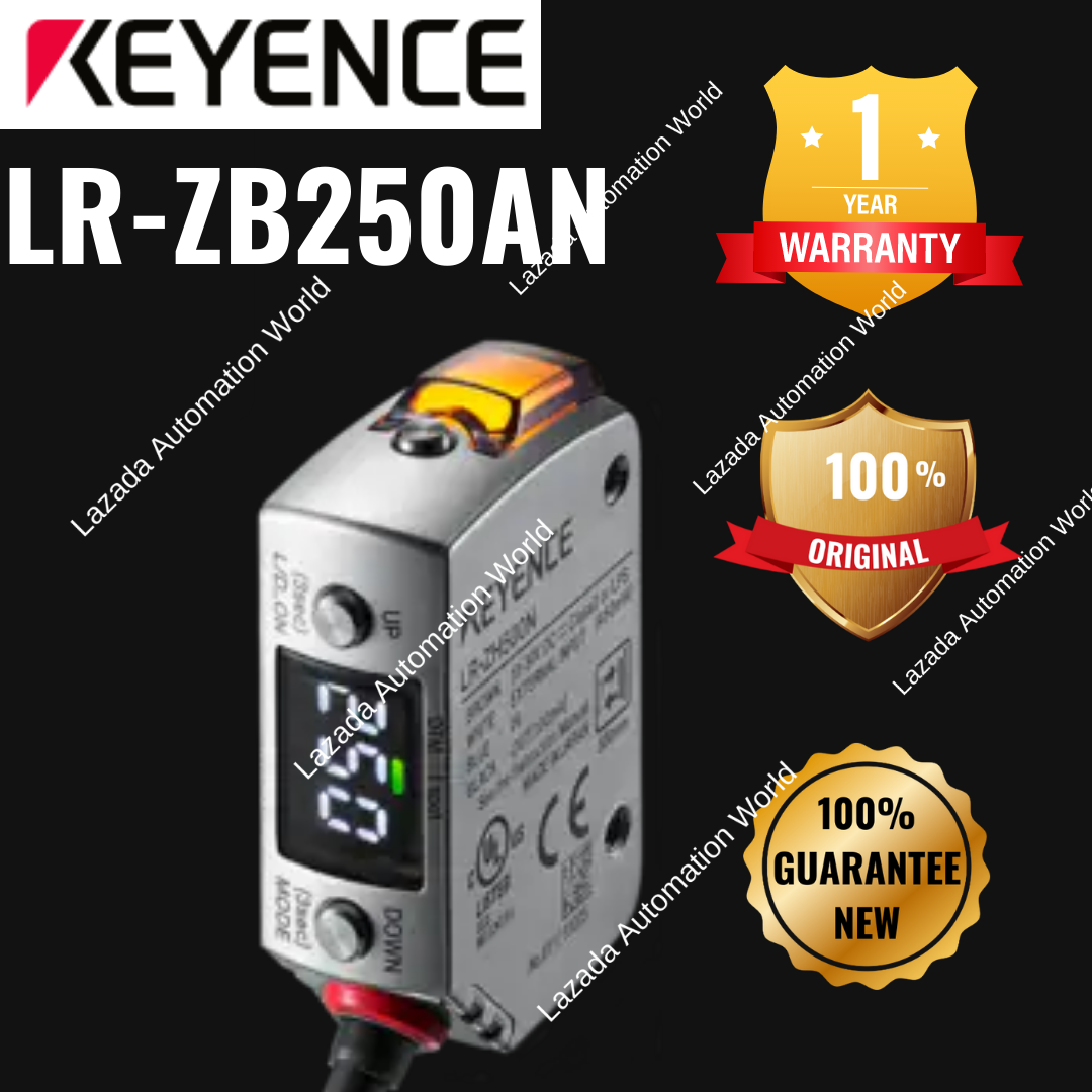 Keyence sensor LR-ZB250AN Rectangular w/ cable type 250 mm