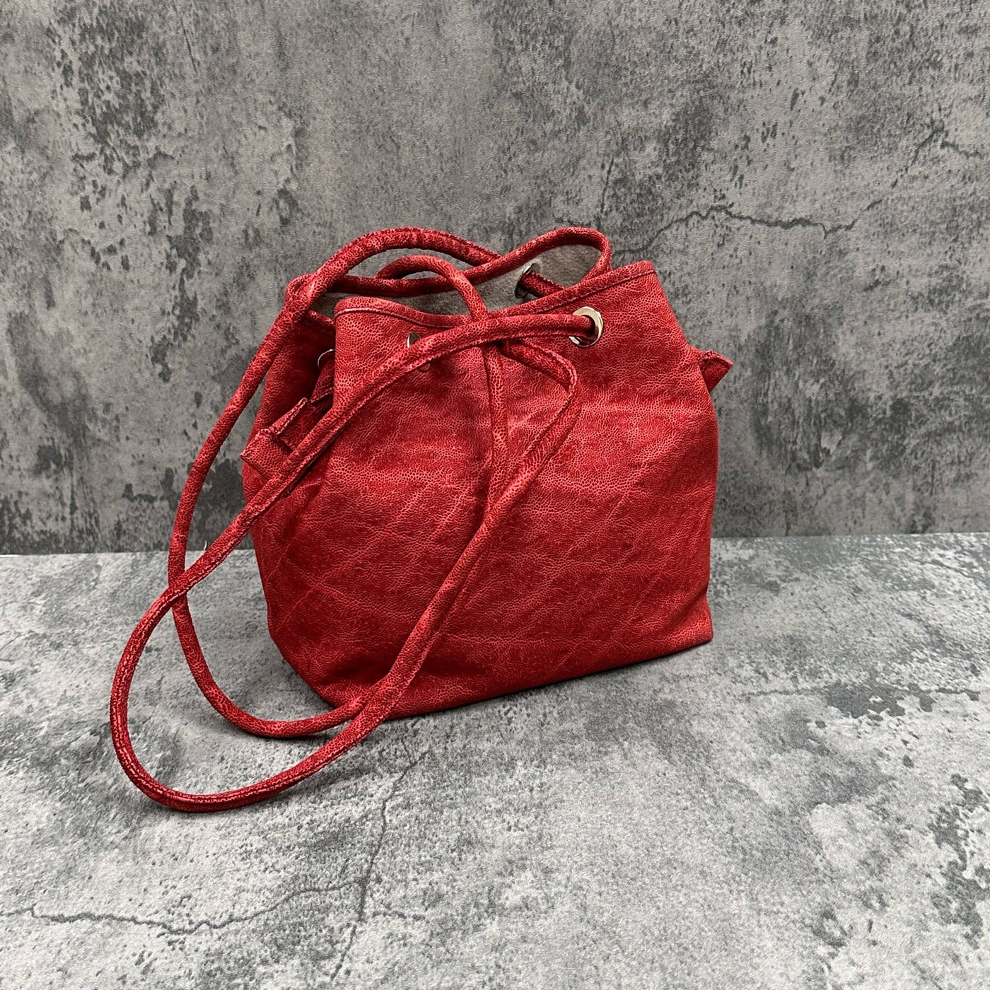 エレファント 巾着バッグ PIKO - RED/レッド – Le'sac