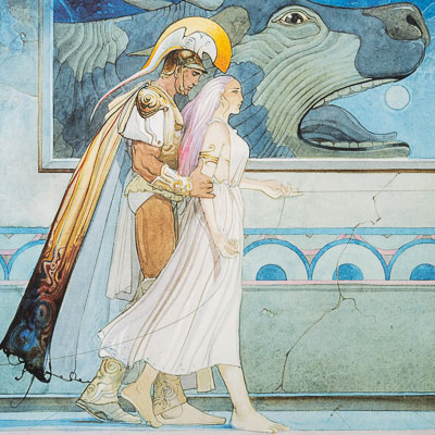 Ex-libris Jean Giraud (Moebius): 2001 after Jesus Christ