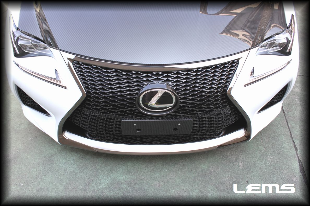 RCF用 カーボン フロントナンバーベース