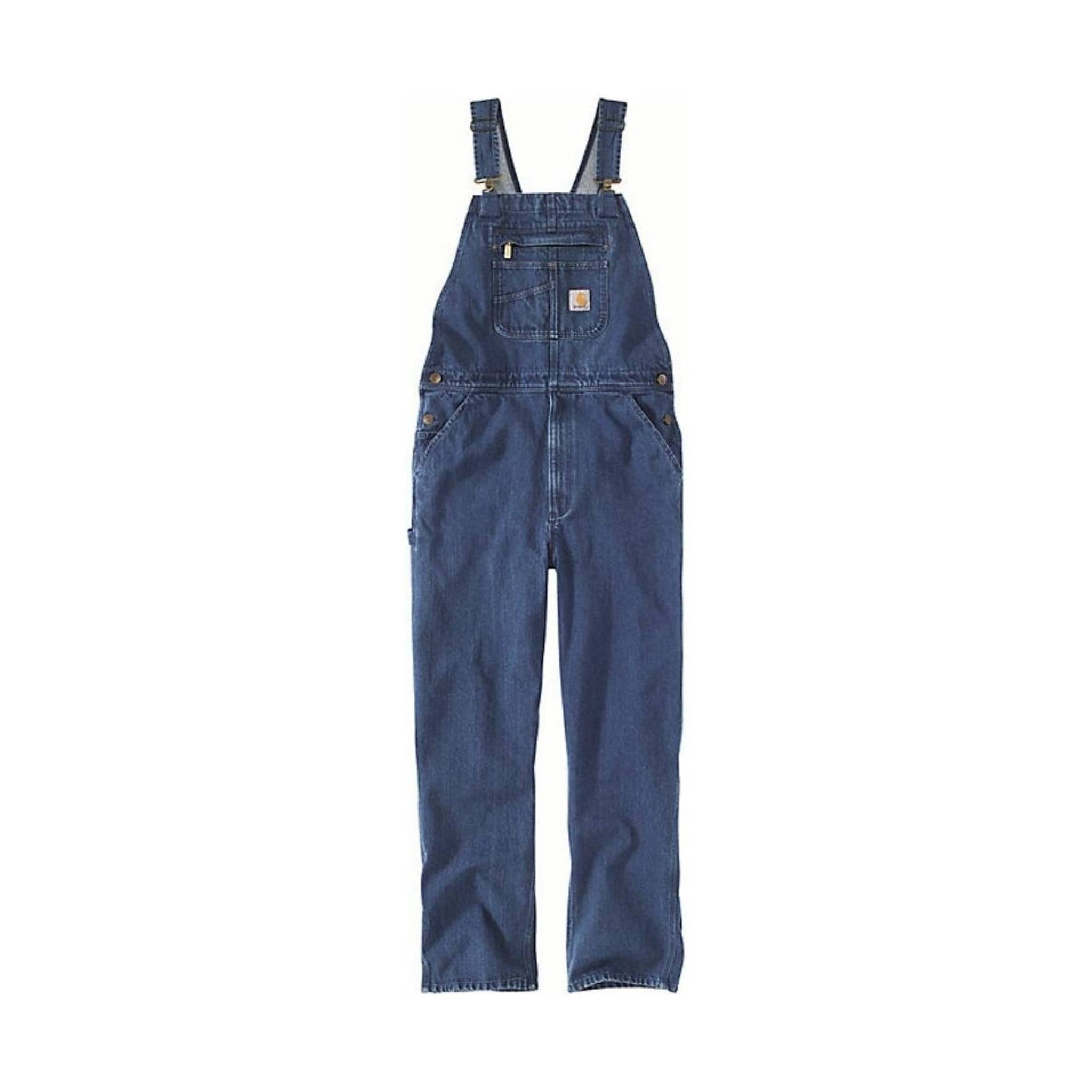 Carhartt Men's Loose-Fit Denim Bib Overalls - Darkstone – Lenny's