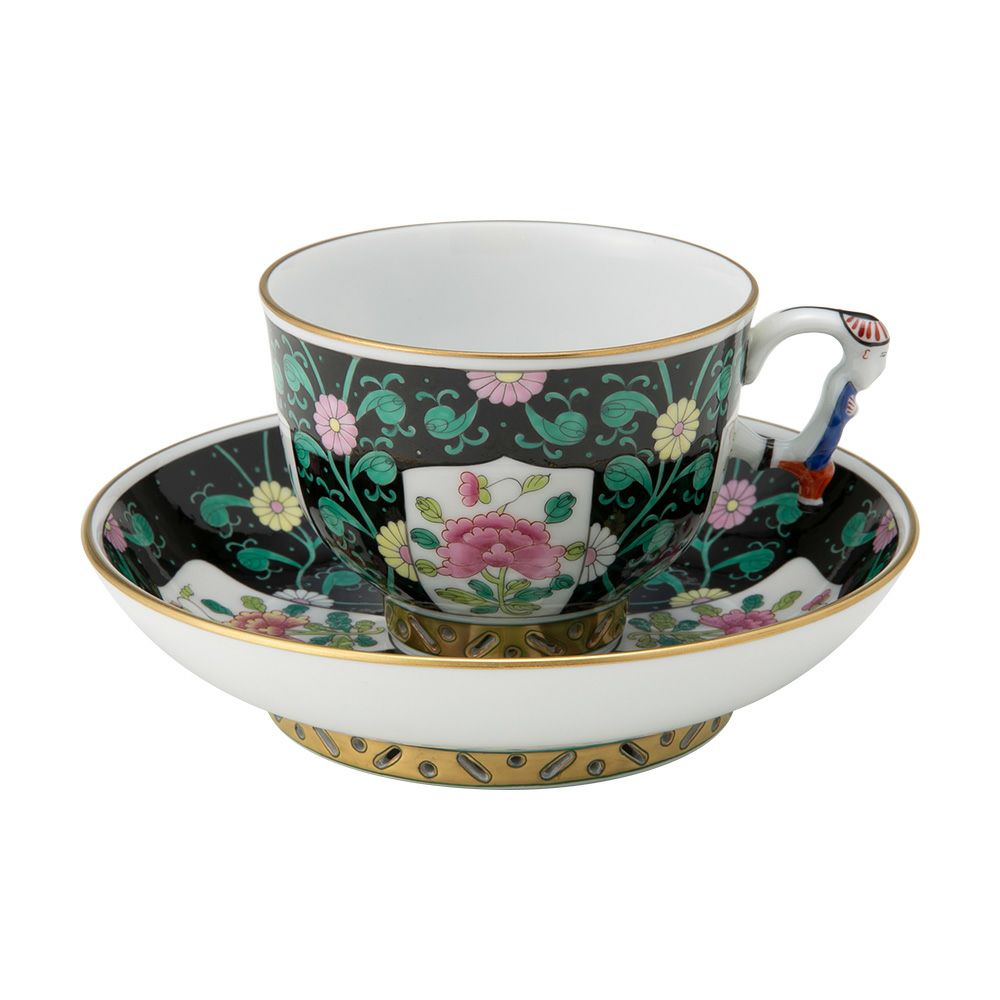 ヘレンド (HEREND) シノワズリ（中国趣味） 西安の黒 SN 03371-0-21