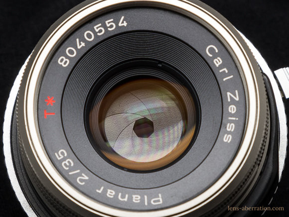 準広角】CONTAX G Planar T＊ 35mm F2 外観レビュー | 収差Love