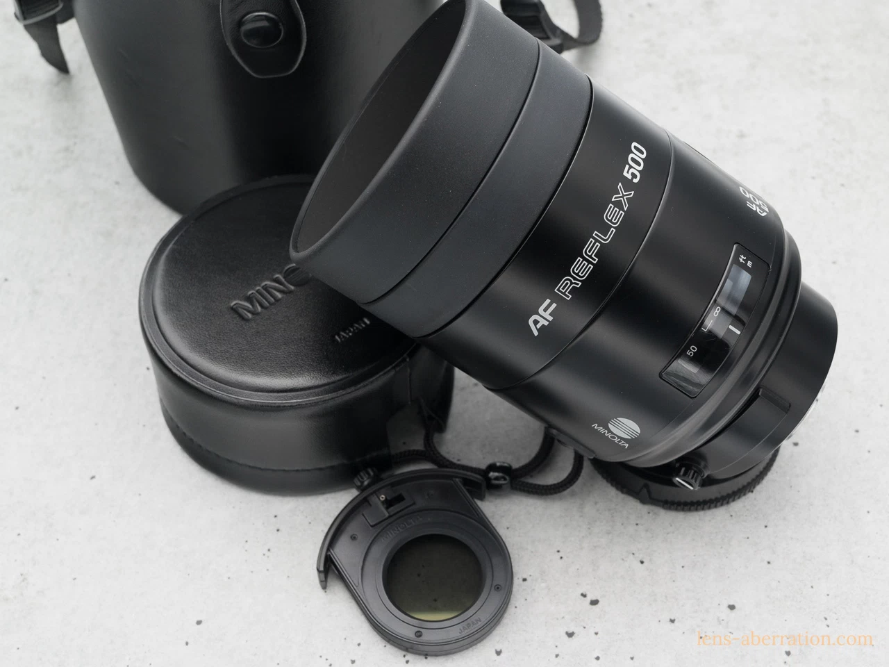 SONY LA-EA5と】MINOLTA AF REFLEX 500mm F8 レビュー | 収差Love