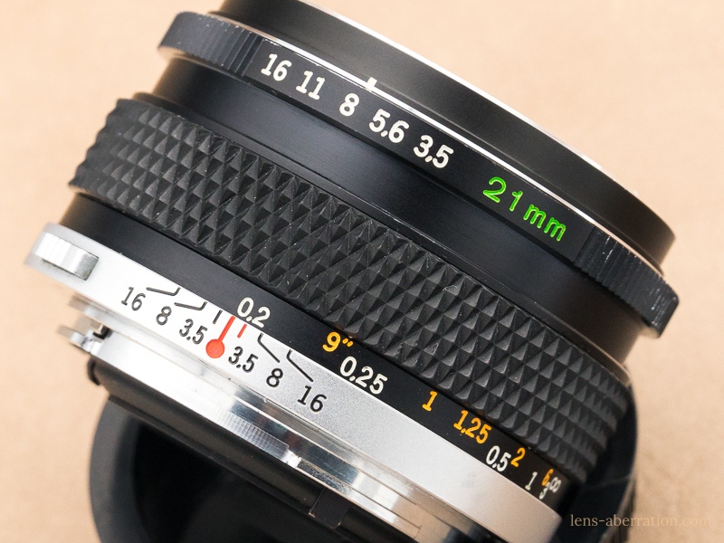 超コンパクト】OLYMPUS OM ZUIKO AUTO-W 21mm F3.5 外観レビュー