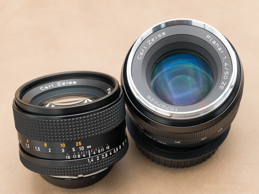 プラナー比較】CONTAX ＆ COSINA Planar T＊50mm F1.4 を撮り比べ