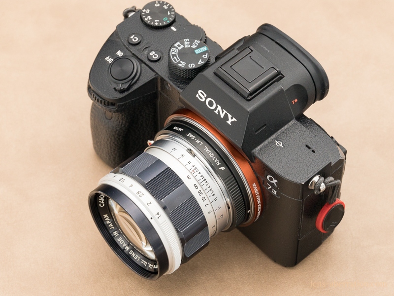 Canon 50mm F1.4 II (L39) 外観レビュー | 収差Love