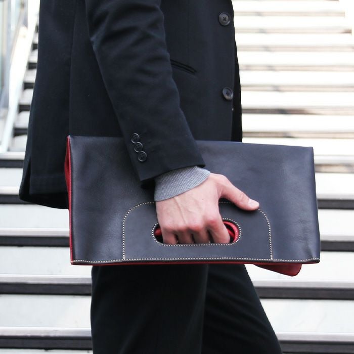 リバーシブルクラッチバッグ｜PORCO ROSSO