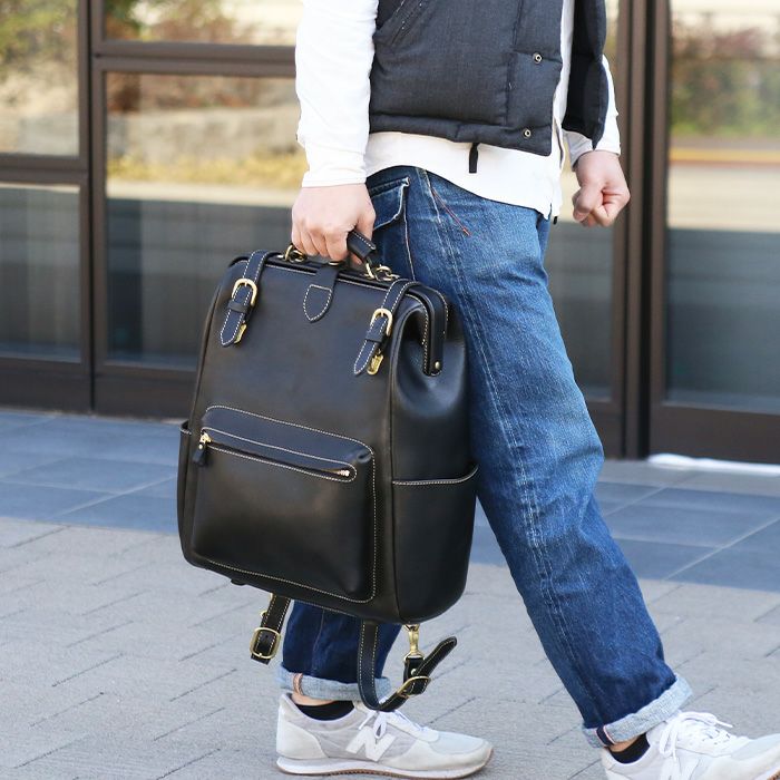 口枠オーバーナイトリュックサック｜PORCO ROSSO