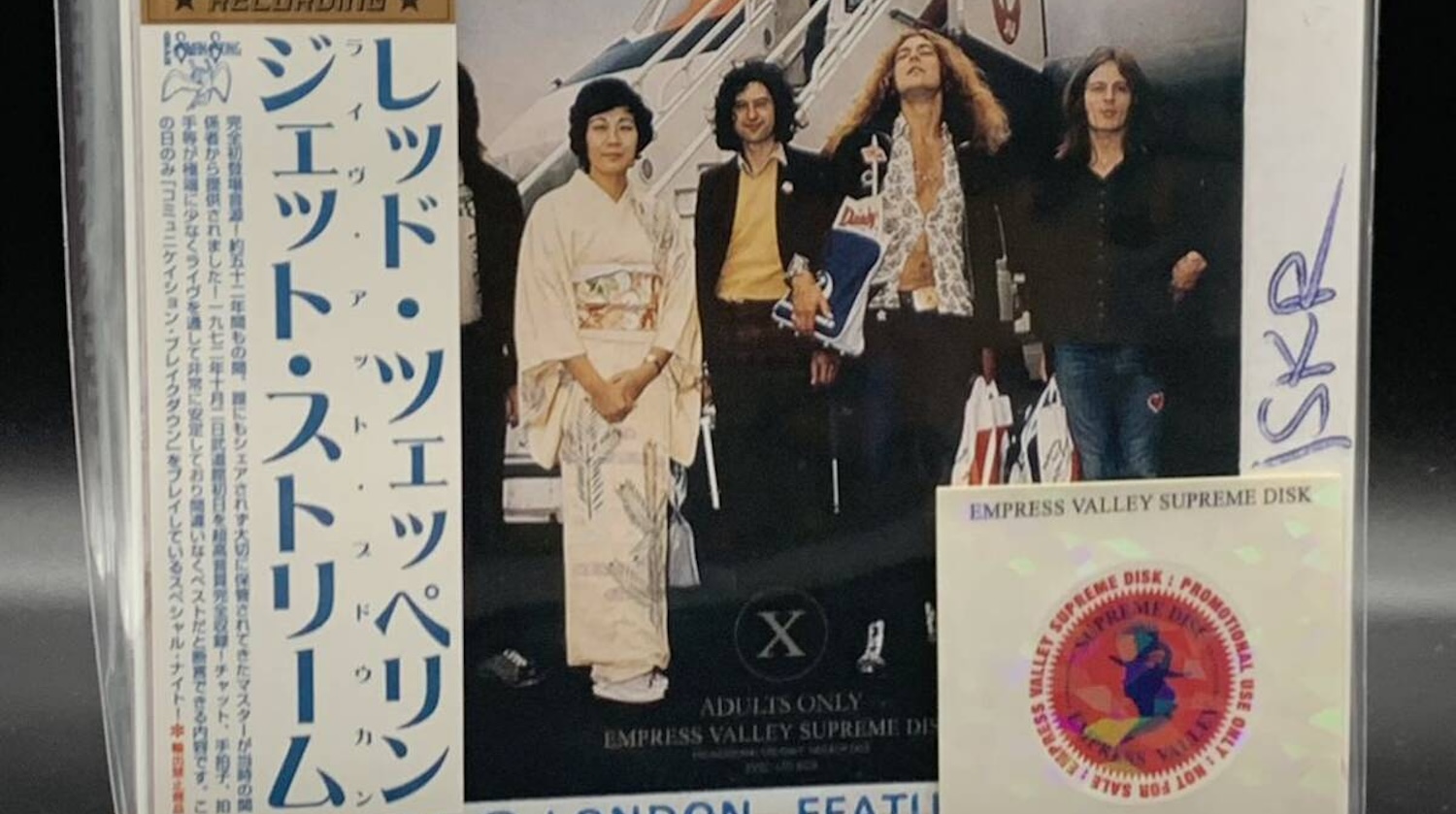 A new recording of a 1972 Led Zeppelin show in Japan was released