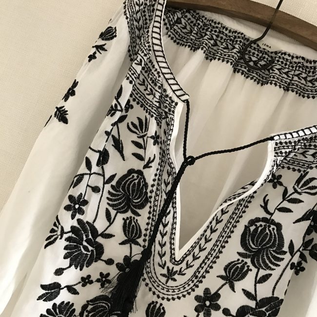 IENA エンブロイダリー刺繍ブラウス | LEE