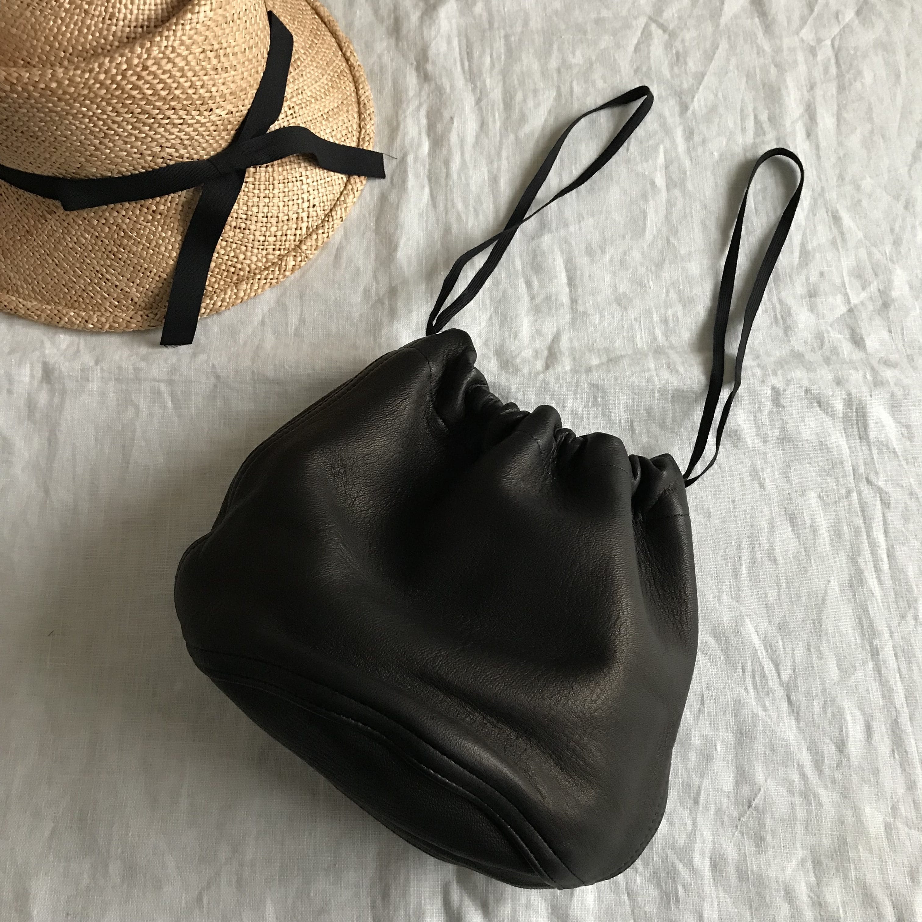 fill the bill 巾着バッグ。 | LEE