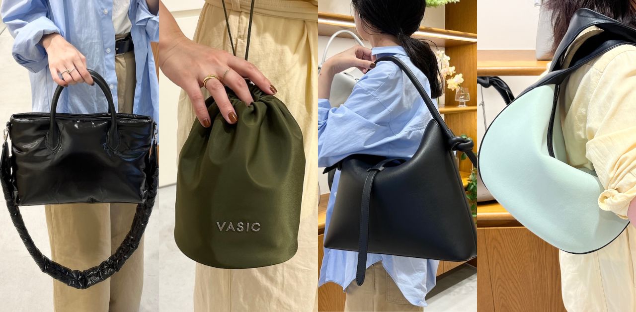 VASIC】おすすめ新作バッグ9選！ナイロン素材やハートモチーフが初登場