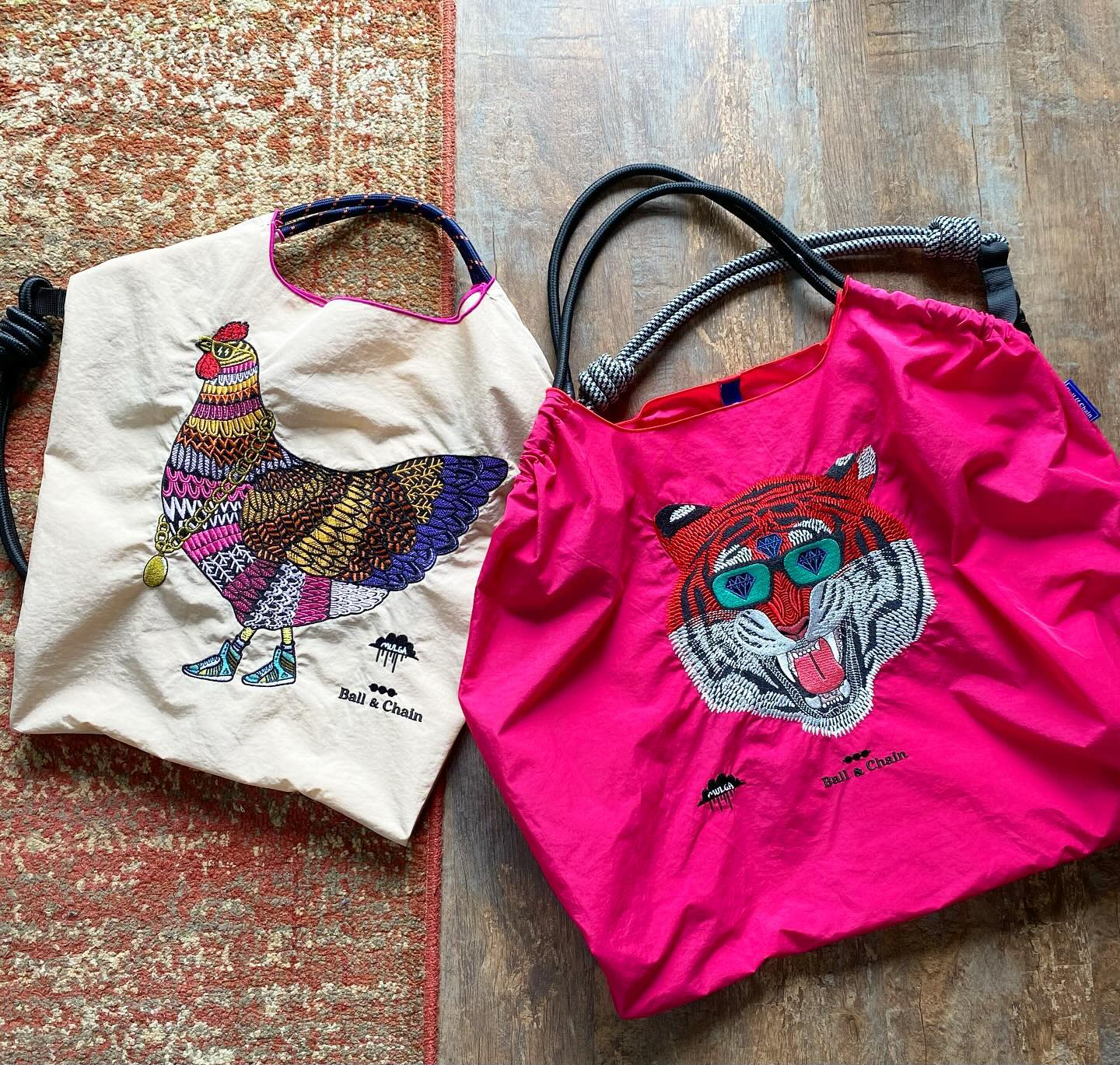 ボールアンドチェーンの刺繍バッグを3つ買いました！】運動会