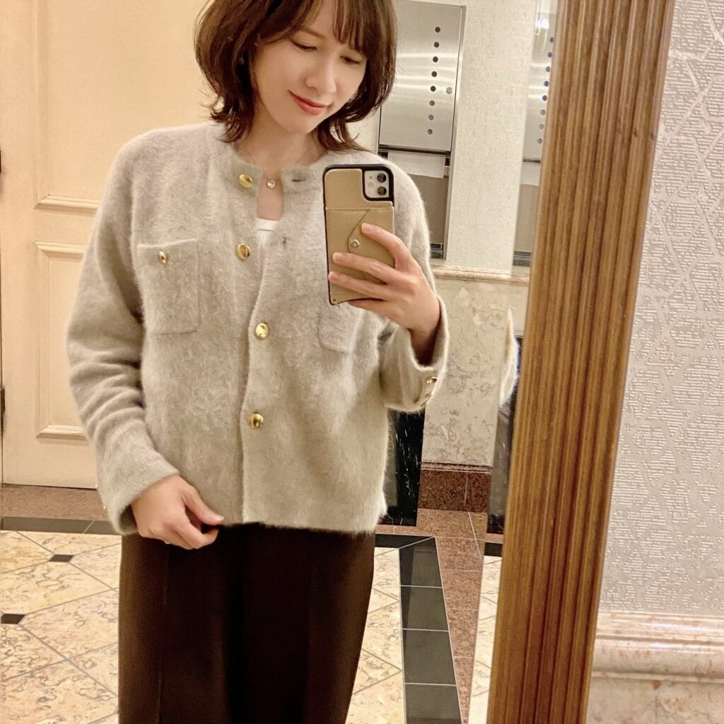 結論シリーズ】着映えカーディガンをgreen label relaxingで購入 | LEE