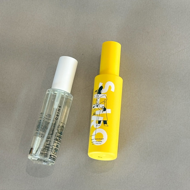 北海道】SHIRO砂川本店限定の黄色いボトル・フルーツブーケのボディ