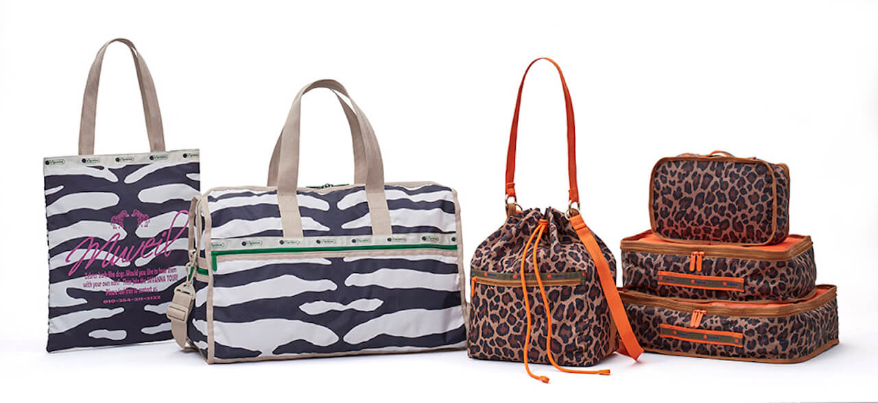 レスポートサックとミュベールがコラボ！ サファリの旅をイメージした