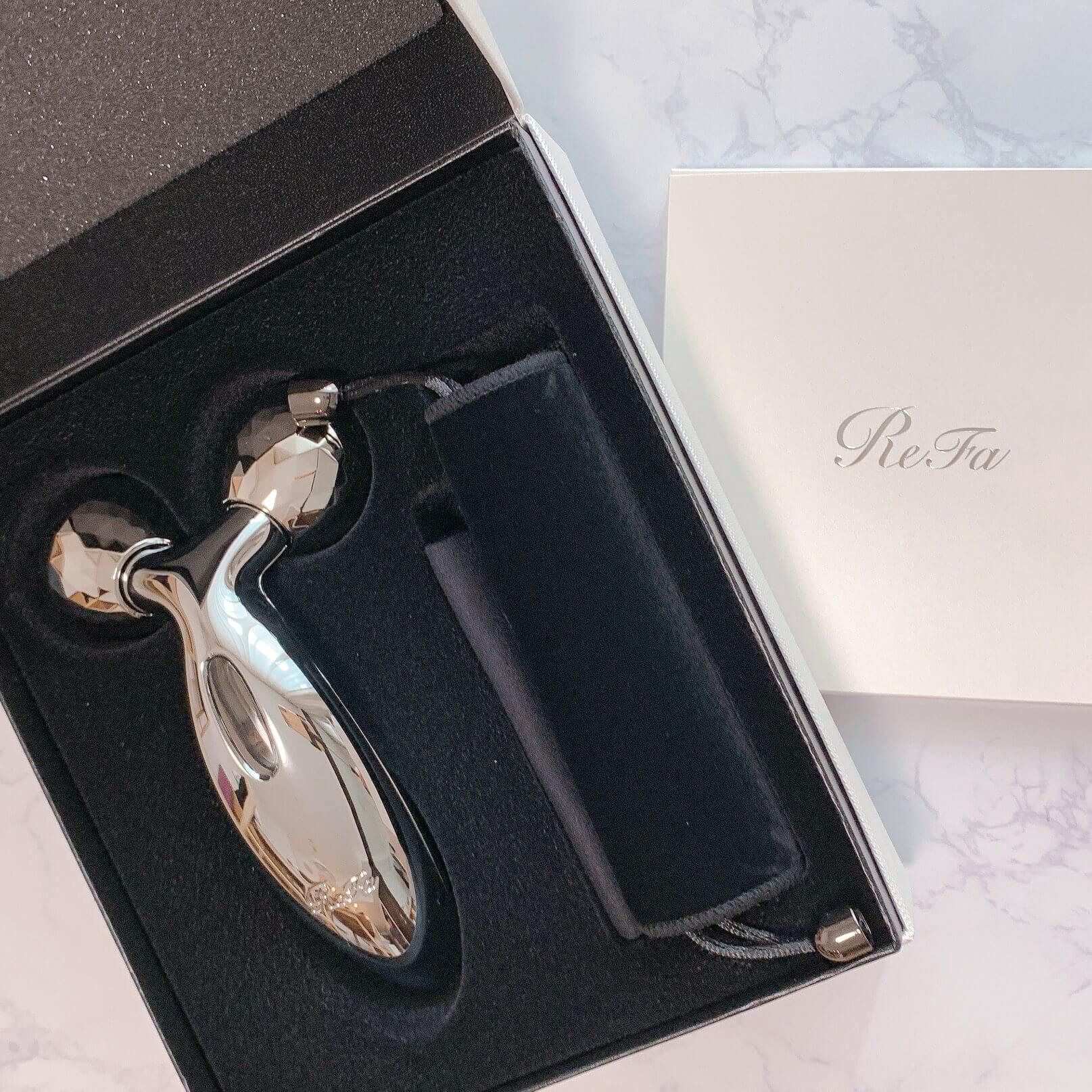 25H12-035 ReFa リファカラットレイ 小顔ローラー 箱付 新品未使用