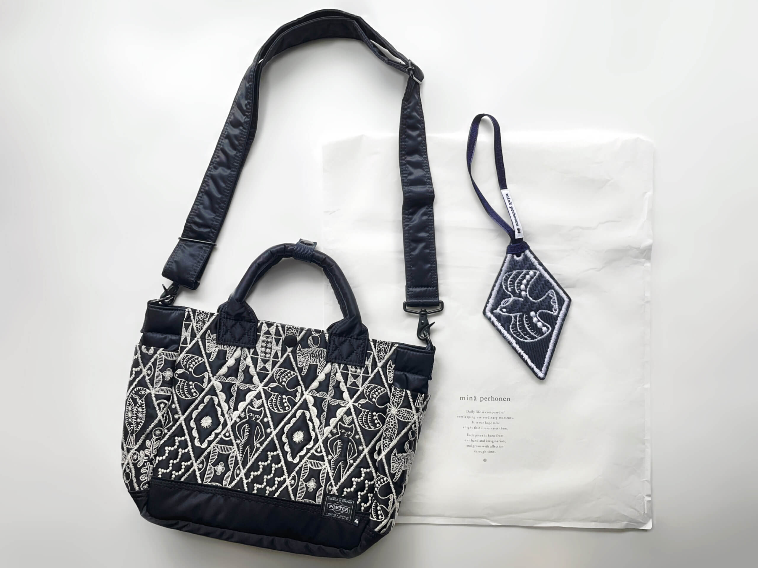 私も。ミナペルホネン×PORTERコラボの2WAYトートバッグ購入。 | LEE