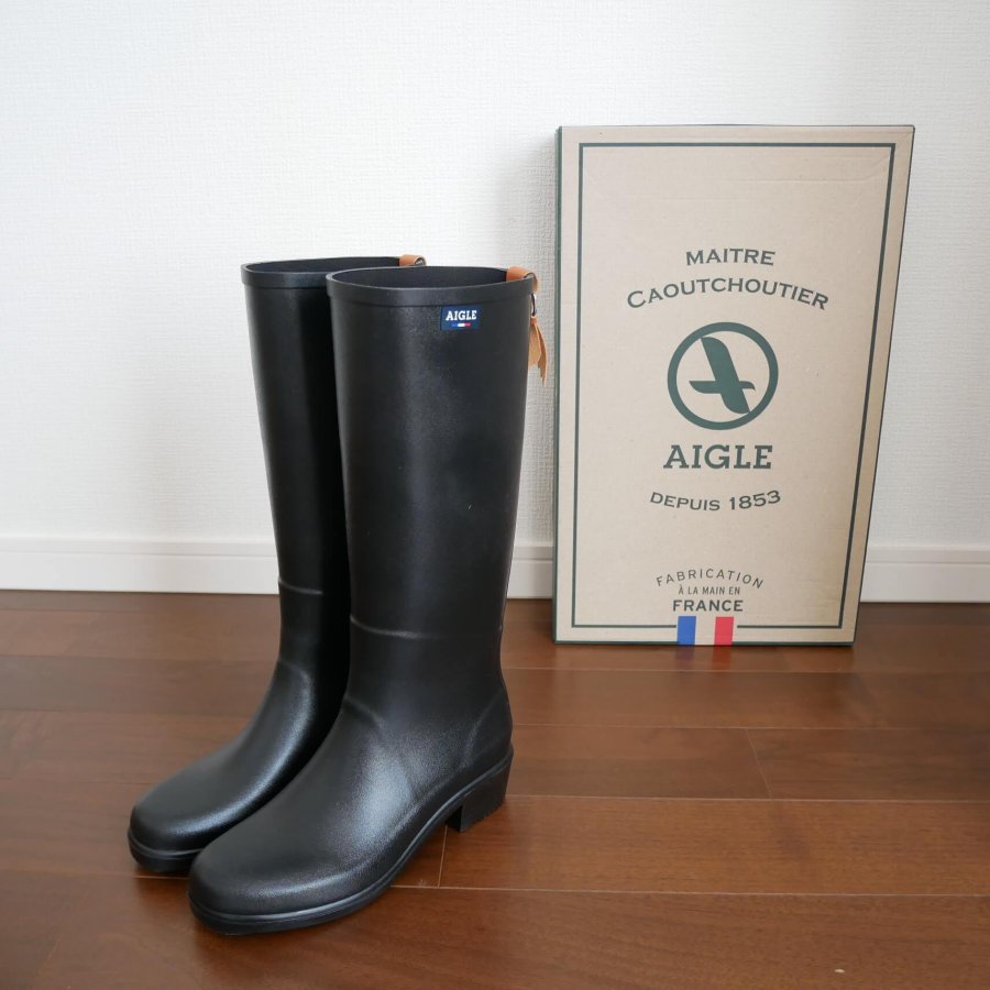 今年の雨対策！エーグルのレインブーツ“ミスジュリエットA”を買いまし